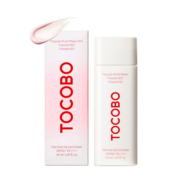 ضدآفتاب ویتامینه تون آپ توکوبوTOCOBO Vita Tone Up Sun Cream SPF50+ PA++++ 50ml
